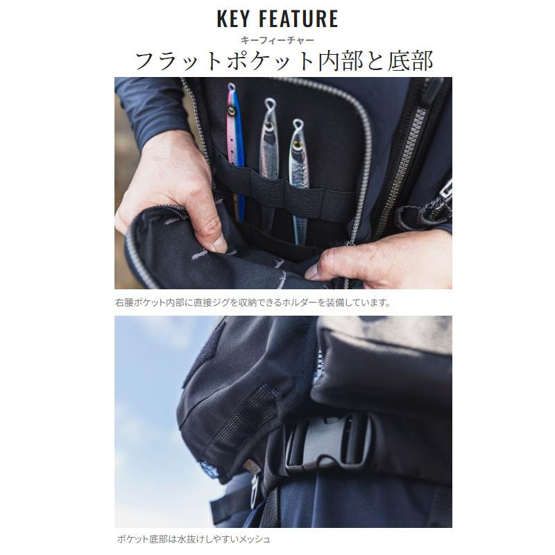 シマノ ライフジャケット ロックショアタフベスト FREE ブラック VF