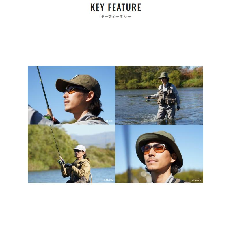 シマノ 偏光グラス STL302 UJ-302W クリアグレー/トゥルービューブルーミラー [4] シマノ（SHIMANO） 偏光グラス STL302 クリアグレー/トゥルービュー