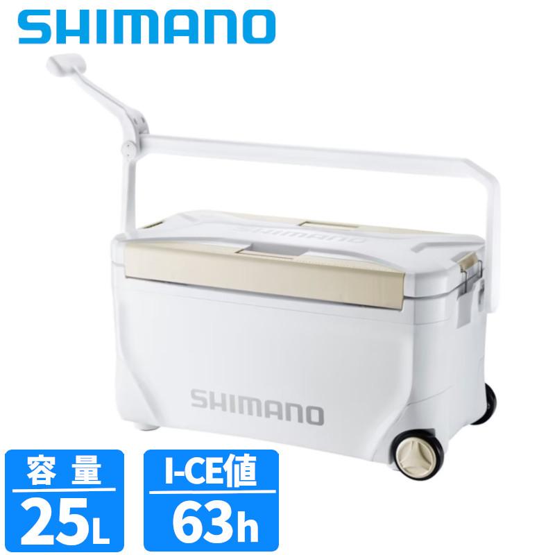シマノ　スペーザ　クーラーボックス　　 シマノ スペーザ ベイシス 25L ピュアホワイト NS-325Y クーラー