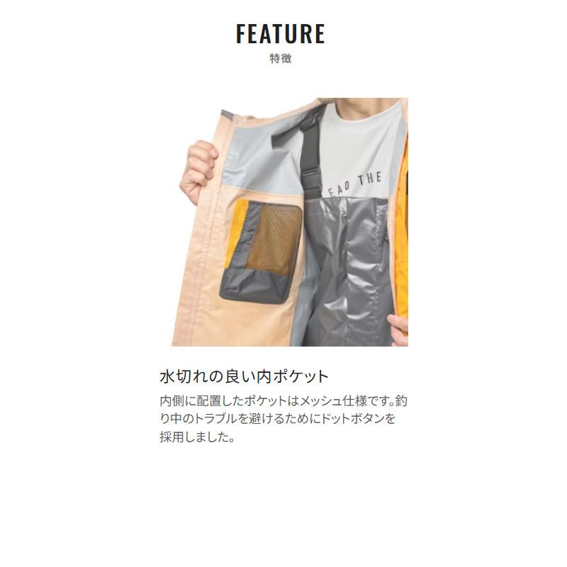 シマノ（SHIMANO） ウェア ULイージーケア ジャケット 05 L ネイビー