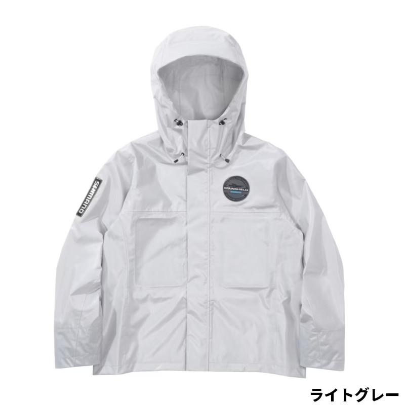 未使用 シマノ / UL イージーケア ジャケット 05 XLサイズ ライトグレ シマノ（SHIMANO） ウェア ULイージーケア ジャケット 05 XL ライト