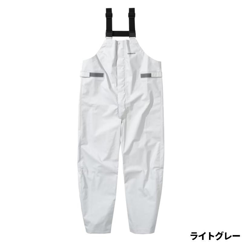 シマノ　マリンサロペット　Lサイズ ライトグレー シマノ（SHIMANO） ウェア マリンサロペット L ライトグレー RA-302V