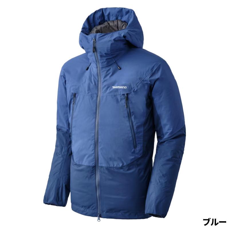 シマノ RB-032Y ゴアテックス インサレーションジャケット 05 L ブルー / 防寒着 防寒ウェア ジャケット シマノ（SHIMANO） 防寒ウェア ゴアテックス インサレーション