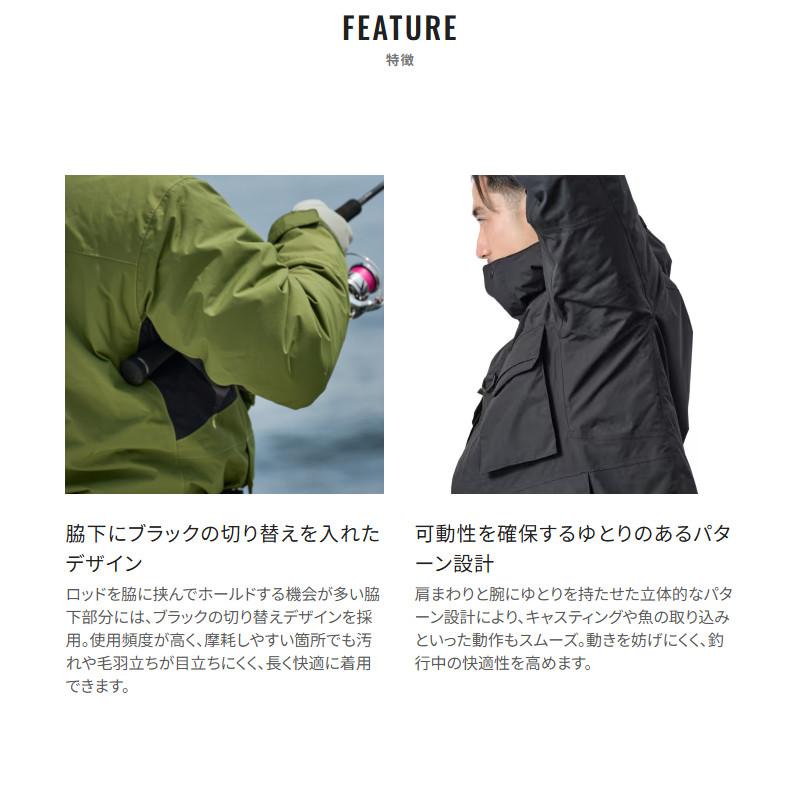 シマノ 防寒ウェア ESインサレーションジャケット 03 M カーキ RB-034Y シマノ（SHIMANO） 防寒ウェア ESインサレーションジャケット 03 M