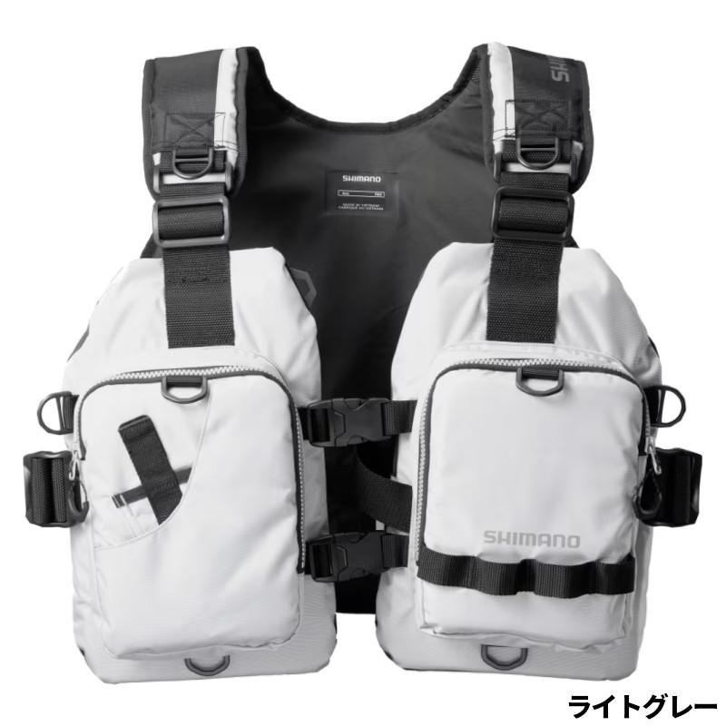 シマノ ゲームベストライト VF-068T グレー フリーサイズ / 救命具 シマノ ゲームベストライト VF-068T グレー フリーサイズ / 救命具