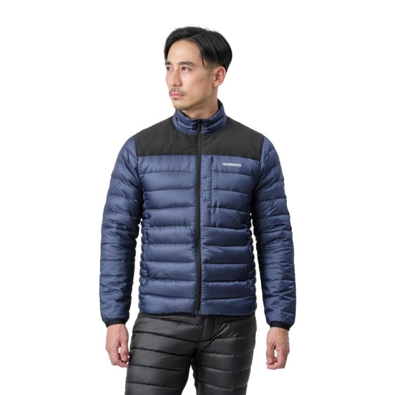 シマノ（SHIMANO） 防寒ウェア テックダウン ジャケット 2XL ネイビー