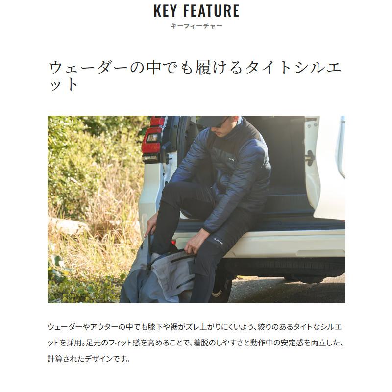 シマノ（SHIMANO） 防寒ウェア ハイブリッド ダウンパンツ L リアル