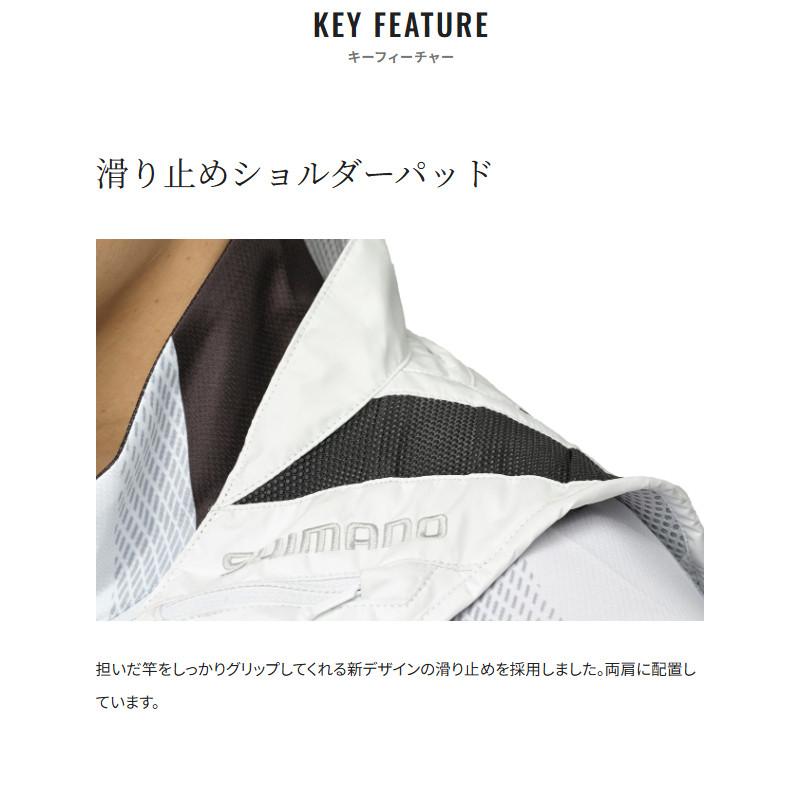 シマノ（SHIMANO） ウェア リミテッドプロ 2WAYベスト M ブルー VE