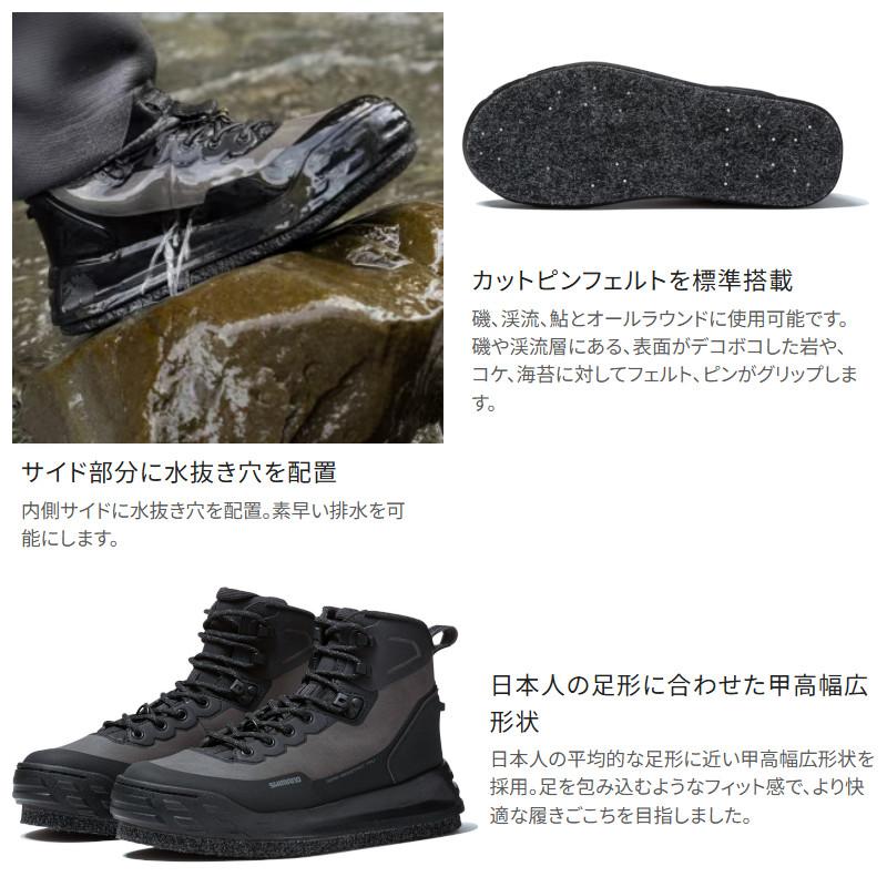 シマノ（SHIMANO） ウェーダー ジオロック ウェーディングシューズ