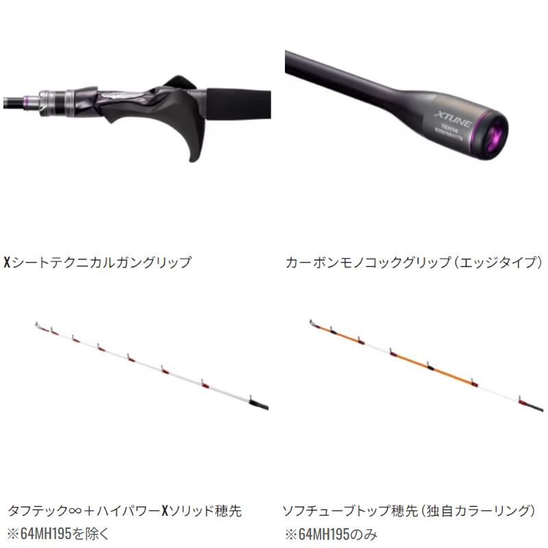 SHIMANO - シマノ サーベルマスターエクスチューン テンヤ82ＭＨ180 左 L 穂先修理済 シマノ サーベルマスター XR テンヤ 82 MH180/RIGHT 202840