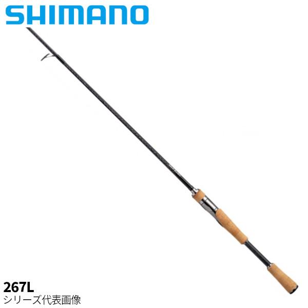 SHIMANO22 バンタム267L バスロッド シマノ（SHIMANO） バスロッド バンタム 267L スピニング 22年モデル