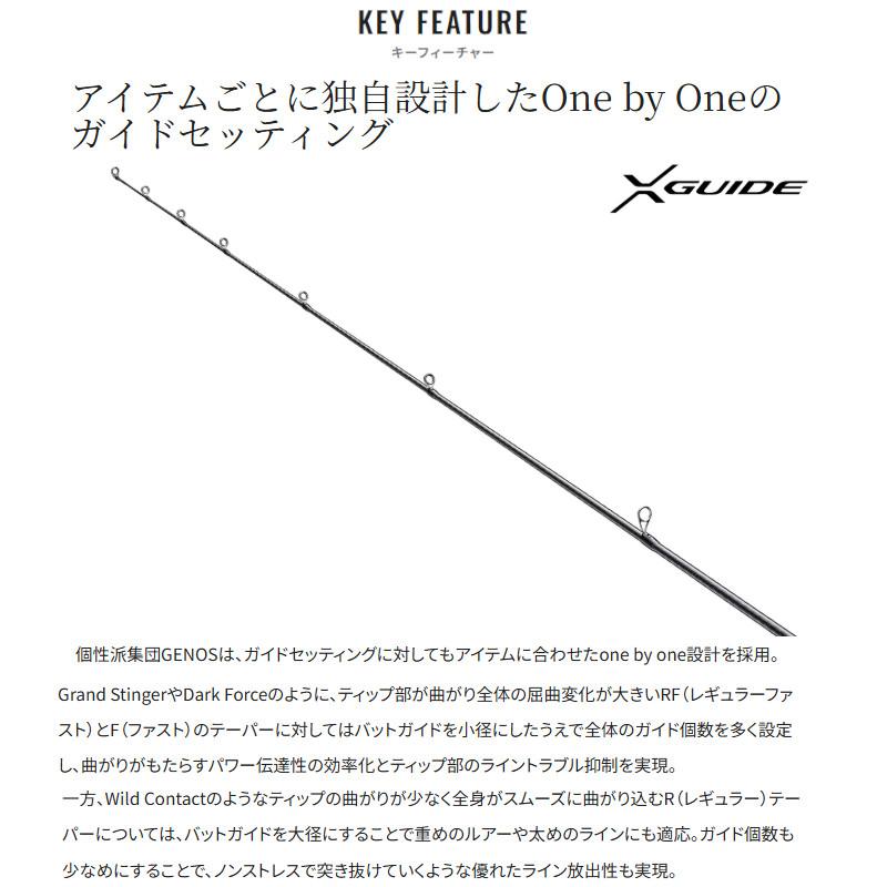シマノ（SHIMANO） シーバスロッド 25 エクスセンス ジェノス S100MH/R