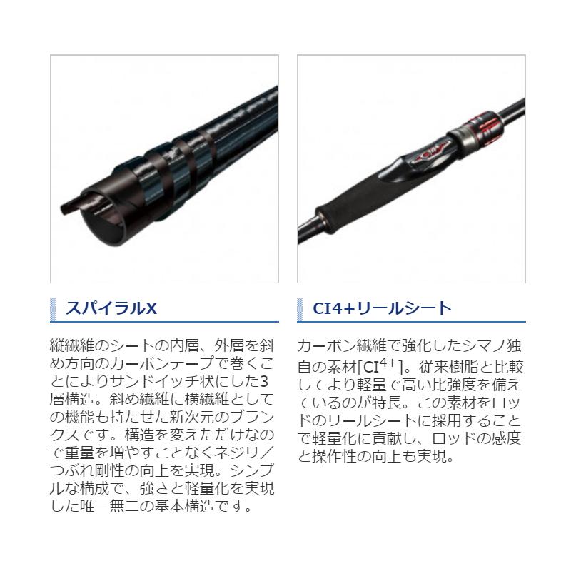 【現品限り】 シマノ エギングロッド セフィア TT S86M(エギングロッド ショア)[2020年モデル]_1
