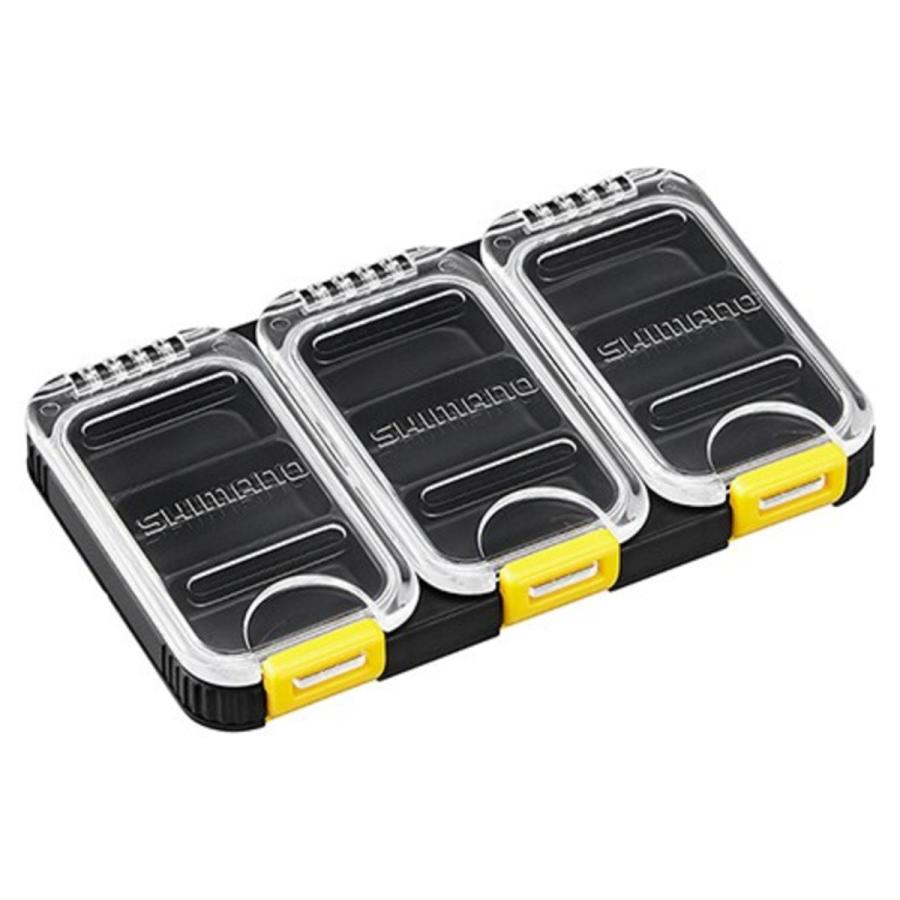 シマノ（SHIMANO） スタッフケース 仕切り3コマ CS-003Q ブラック