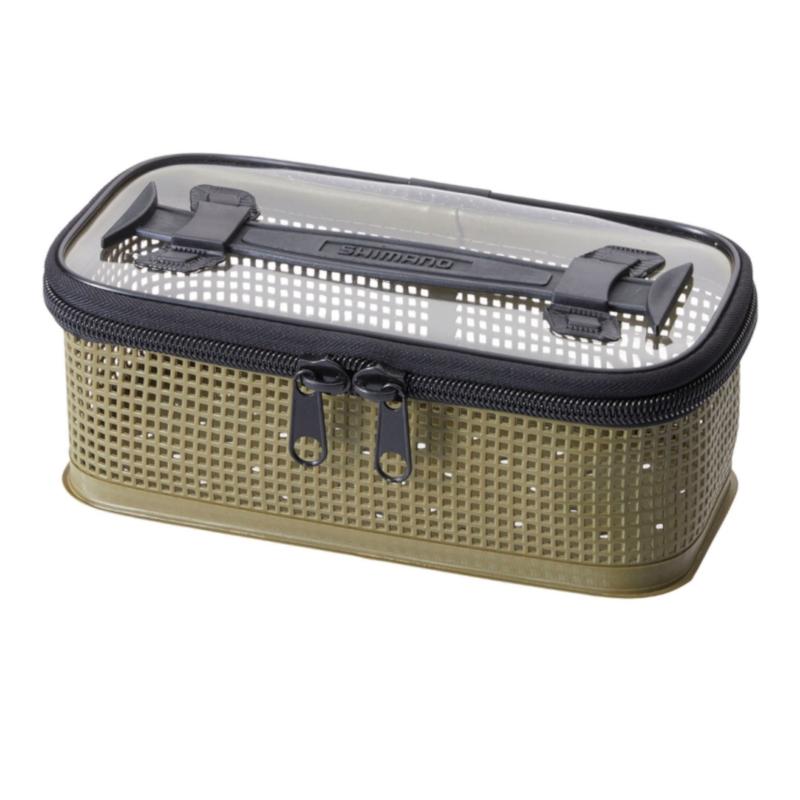 シマノ（SHIMANO） システムメッシュケース M カーキ BK-098U 爆買