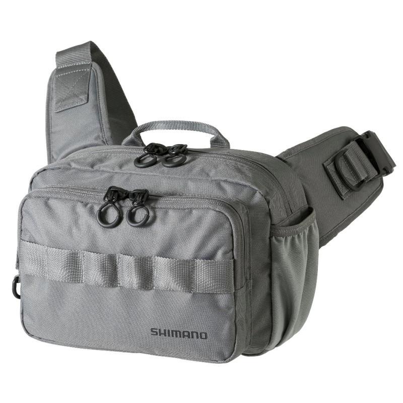 シマノ（SHIMANO） ショルダーバッグ グレー BS-021T 爆買 : 釣具の