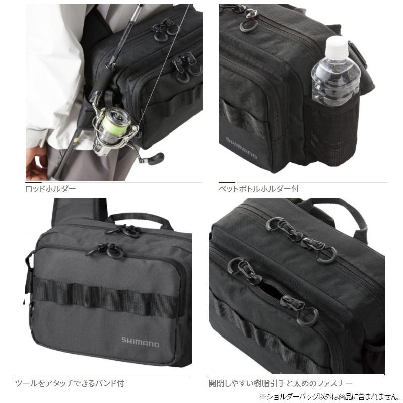 シマノ（SHIMANO） ショルダーバッグ グレー BS-021T : 釣具のポイント 