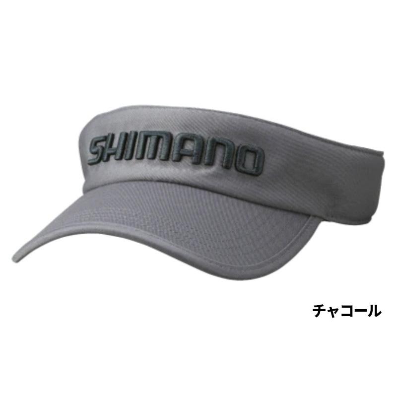 シマノ ツイル サンバイザー M チャコール CA-009V2,640円