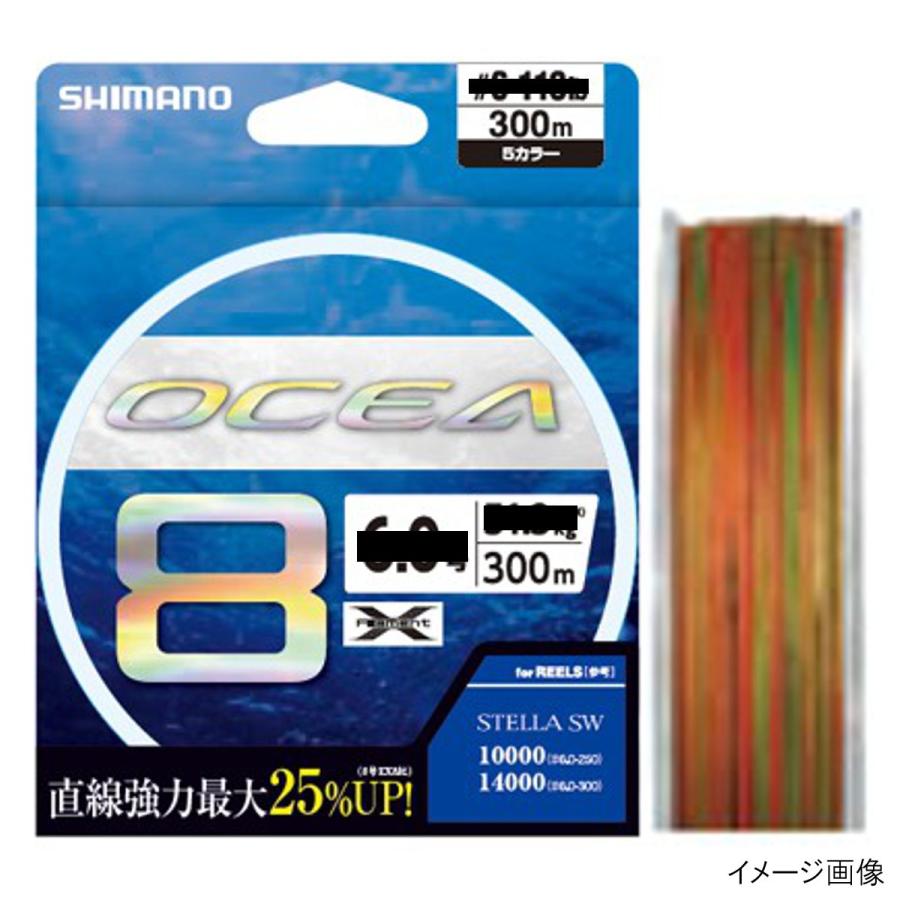 シマノ オシア 8 PE 300m 3.0号 10×5カラー LD-A71S シマノ（SHIMANO） オシア 8 PE 300m 3.0号 10×5カラー LD-A71S : 釣具