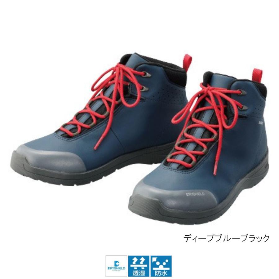シマノ ドライシールド ラジアルスパイクシューズ ハイカットタイプ Fs 060q 25 0cm ディープブルーブラック 釣具のポイント 通販 Paypayモール