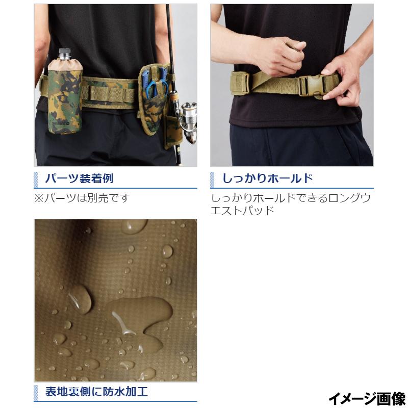 シマノ（SHIMANO） グッズ フィッシングベルト フリー ブラック [AC