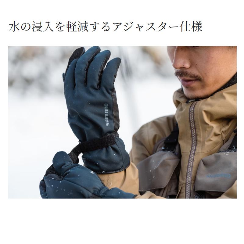 シマノ（SHIMANO） 【現品限り】 防寒ウェア 防水 グローブ エクストラ