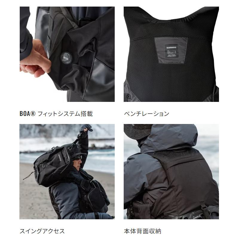 シマノ（SHIMANO） ライフジャケット サーフトリッパーベスト M