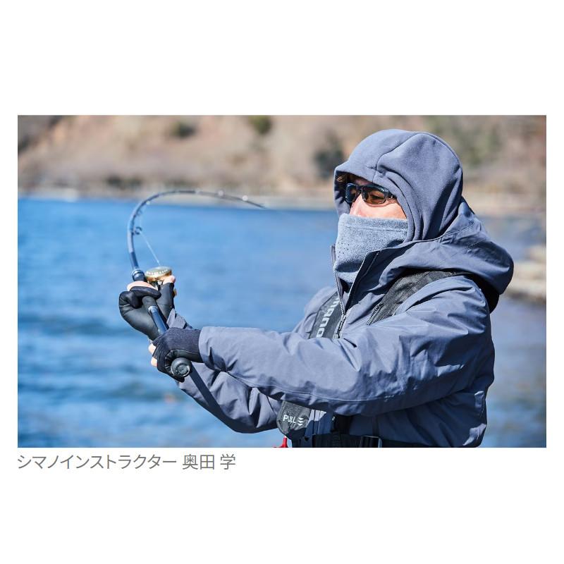 シマノ 防寒ウェア ゴアテックス ウィンドストッパー フードウォーマー