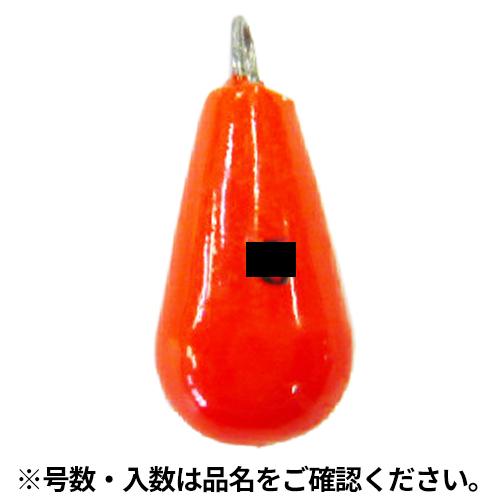 関門工業 カラーオモリ 赤 ナス型 363円 セール特価品 人気商品ランキング ゆうパケット 10号