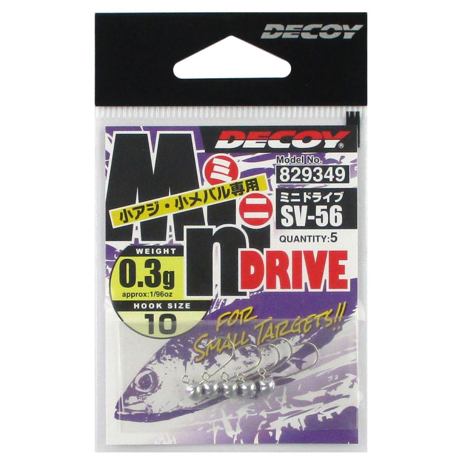 カツイチ デコイ ミニドライブ SV-56 0.3g #10【ゆうパケット】 : 釣具
