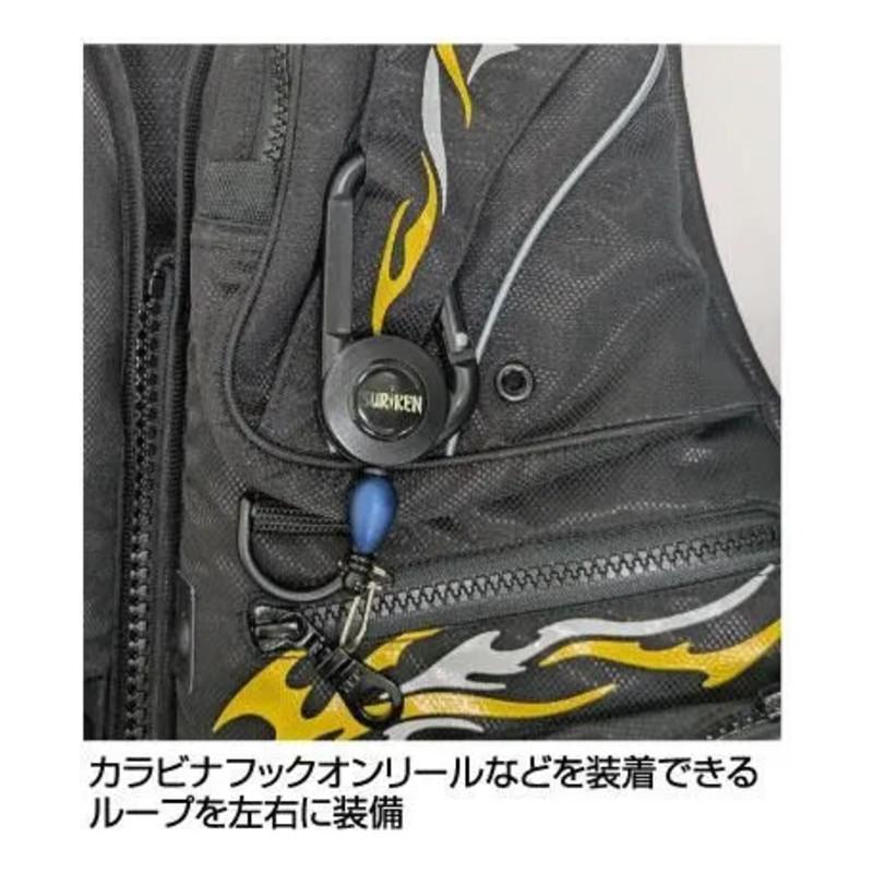 釣研 ライフジャケット フローティングべストTV251 L : 釣具のポイント