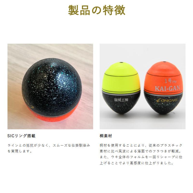 Hayabusa（ハヤブサ） 鬼掛ふかせウキKAI-GAN-w 2B 16.オレンジ YG300G
