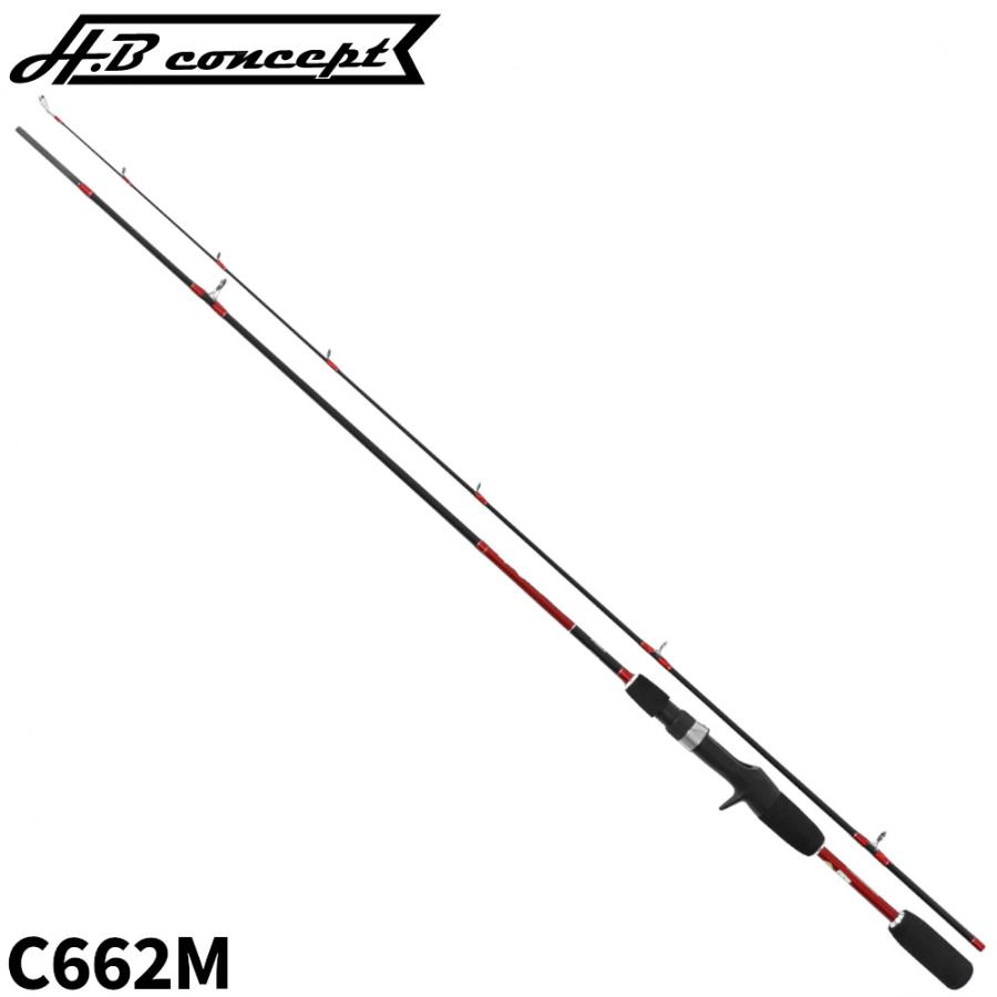 バスロッド H.B コンセプト ライトステップII バス ベイト C662M