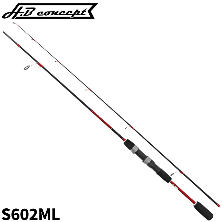 スピニングロッド S602ML バスロッド バス釣り トラウト バーサタイル