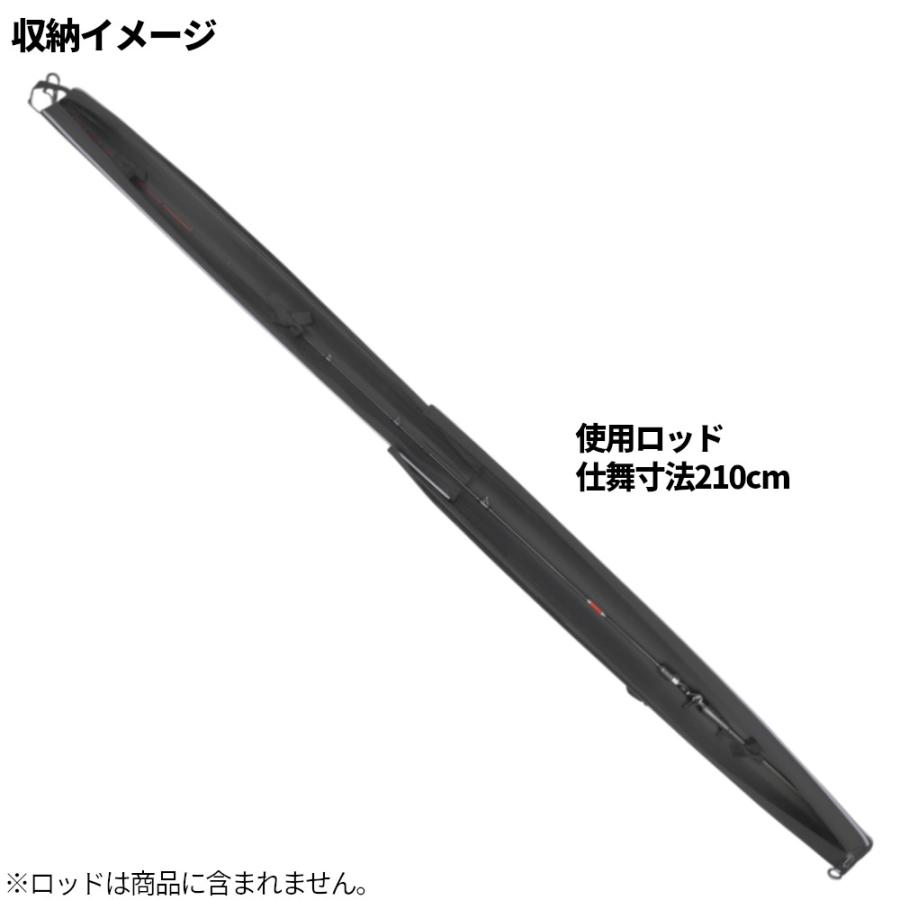 現品限り】 XOOX エクスパンションロッドケース 120-215cm ブラック