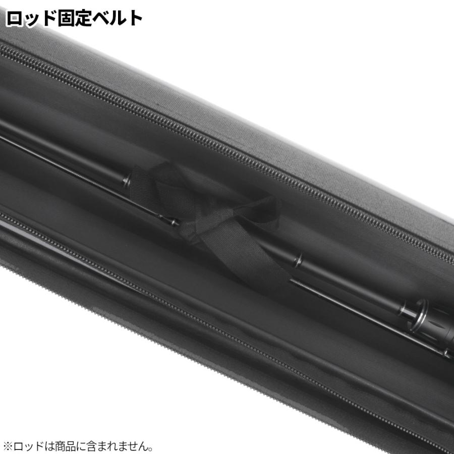 XOOX エクスパンションロッドケース 120-215cm ブラック : 釣具の