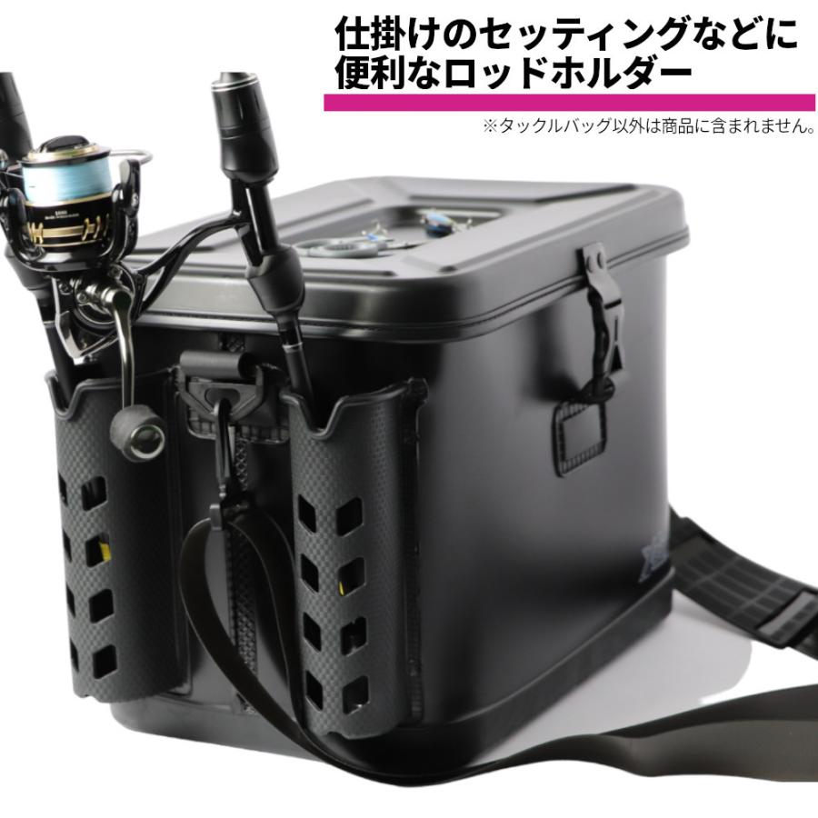 XOOX EVAタックルバック XOOX EVAメッシュタックルミニバッグ S ブラック - 釣具のポイント
