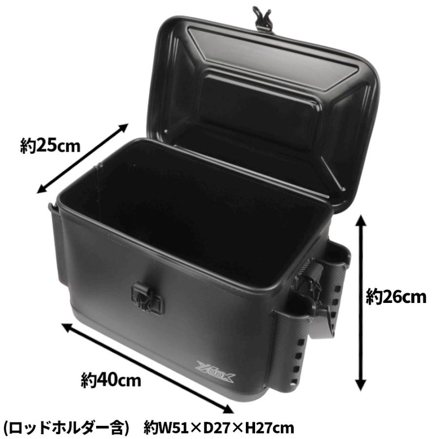 XOOX EVAタックルバッグ 40cm ブラック : 釣具のポイント - 通販