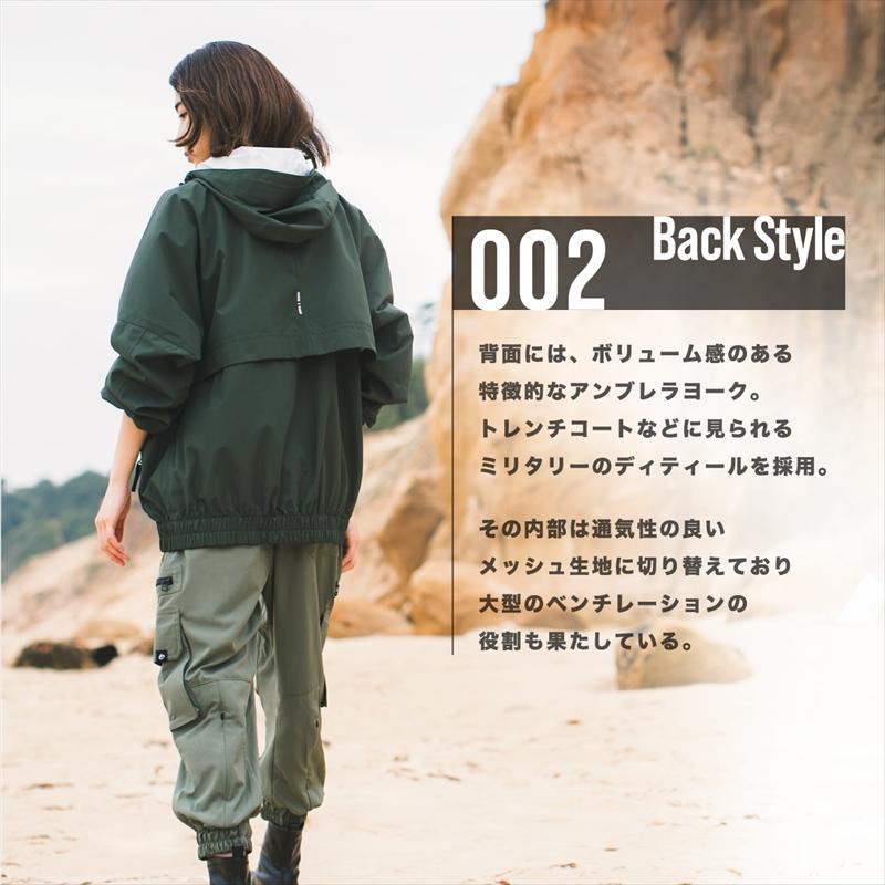 ウェア Oraio(オライオ) 2.5層 ウォータープルーフ ジャケット ライト