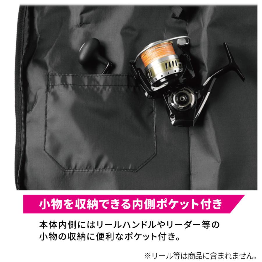 現品限り】 XOOX ソフトロッドケース 145-165 リールイン 爆買 : 釣具