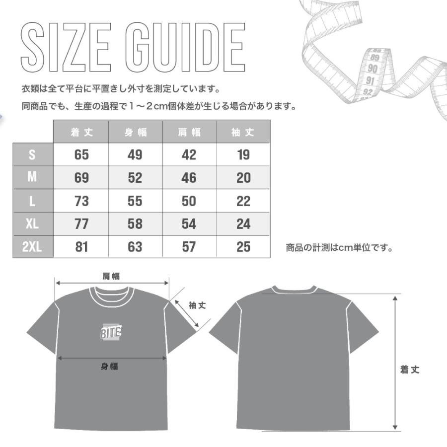 ウェア Oraio(オライオ) グラフィックTシャツ S BITE アシッドブルー【ゆうパケット】｜point-i｜11