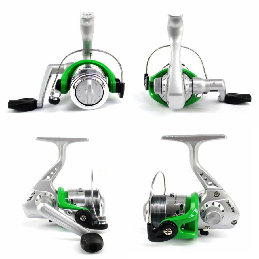 釣竿セット スマイルシップ 釣り竿 セット180cm グリーン サビキ釣り