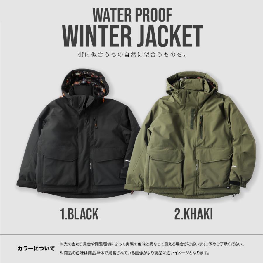 防寒ウェア Oraio(オライオ) ウィンタージャケット L カーキ (防寒