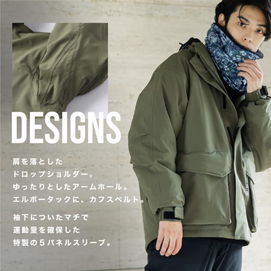 防寒ウェア Oraio(オライオ) ウィンタージャケット 2XL カーキ (防寒