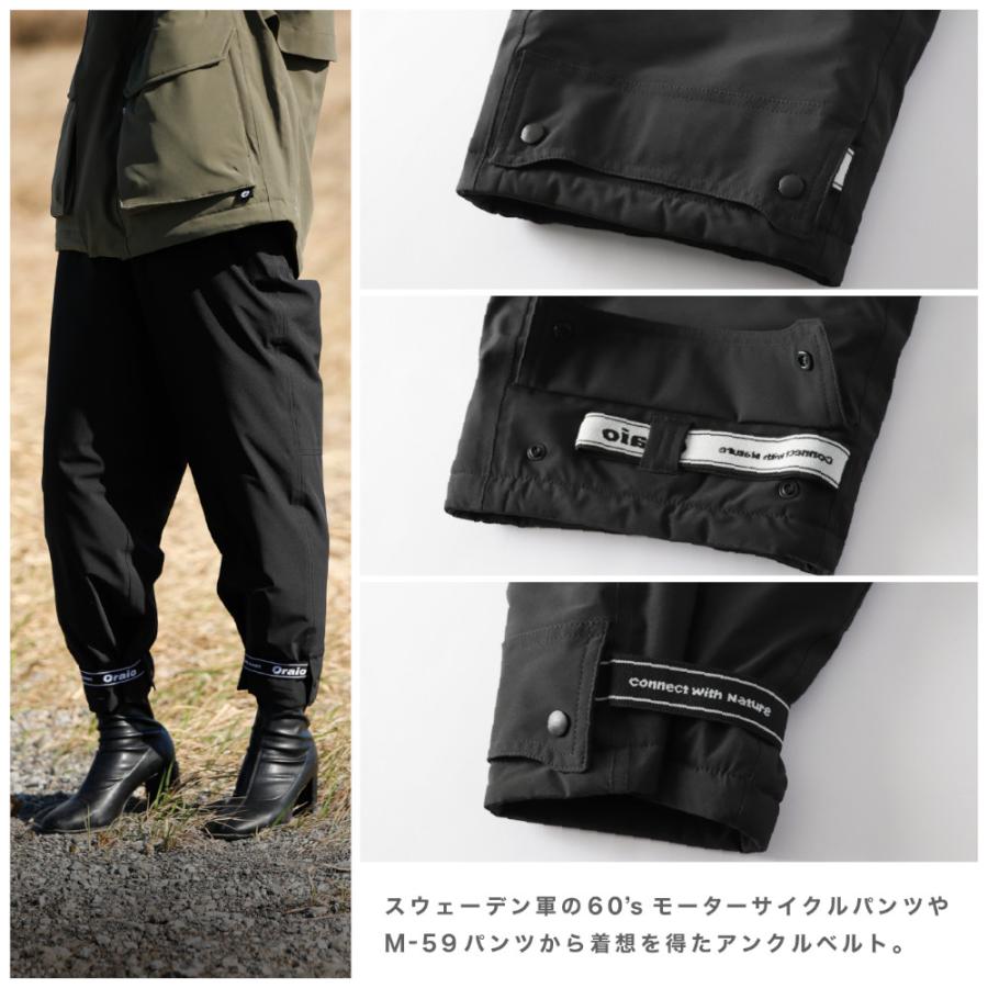 【現品限り】 防寒ウェア Oraio(オライオ) ウィンターバルーンパンツ XL ブラック (防寒)｜point-i｜11