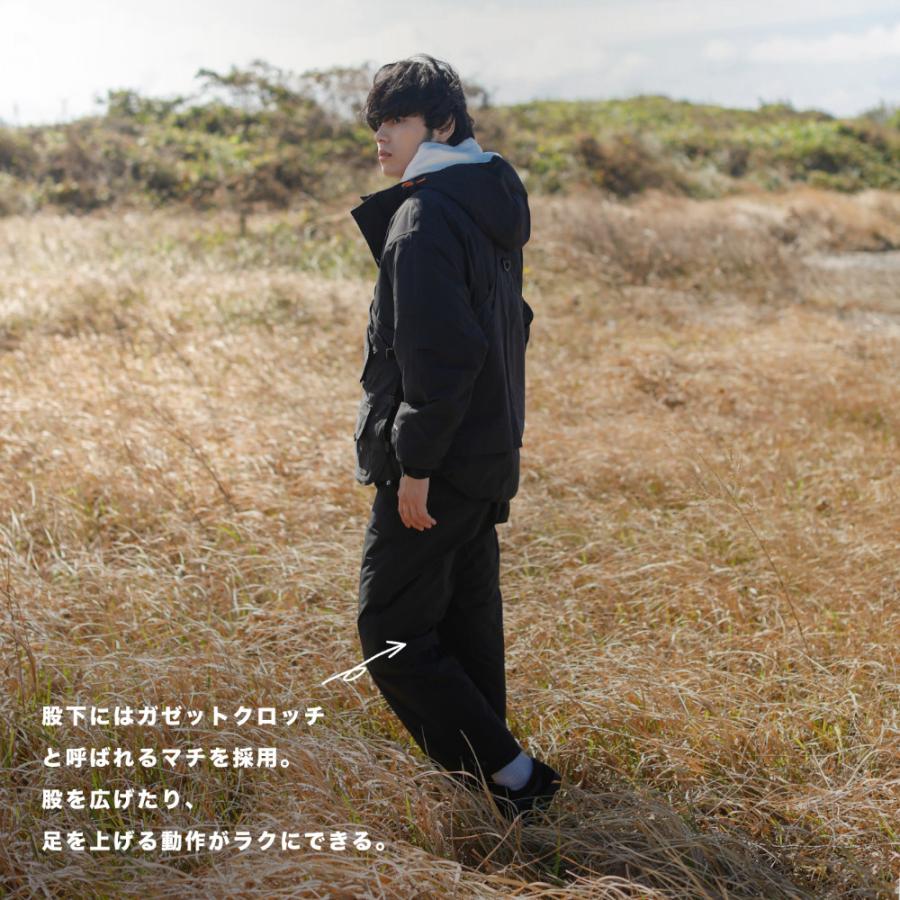 【現品限り】 防寒ウェア Oraio(オライオ) ウィンターバルーンパンツ XL ブラック (防寒)｜point-i｜13