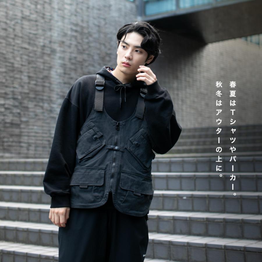 ONIGAKE ブラック フィッシングベスト Mサイズ ONIGAKE ブラック フィッシングベスト Mサイズ フィッシングベスト