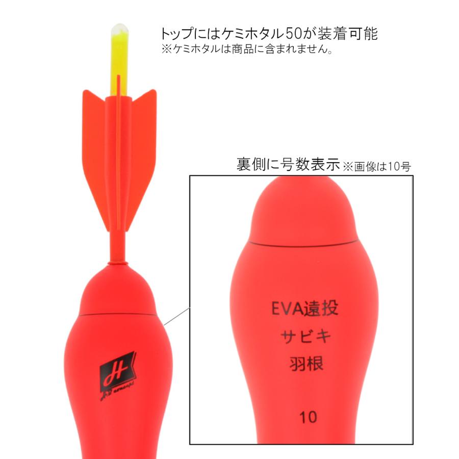 H.B コンセプト EVA遠投カゴサビキ 羽根付ウキ 6号 concept : 釣具の 