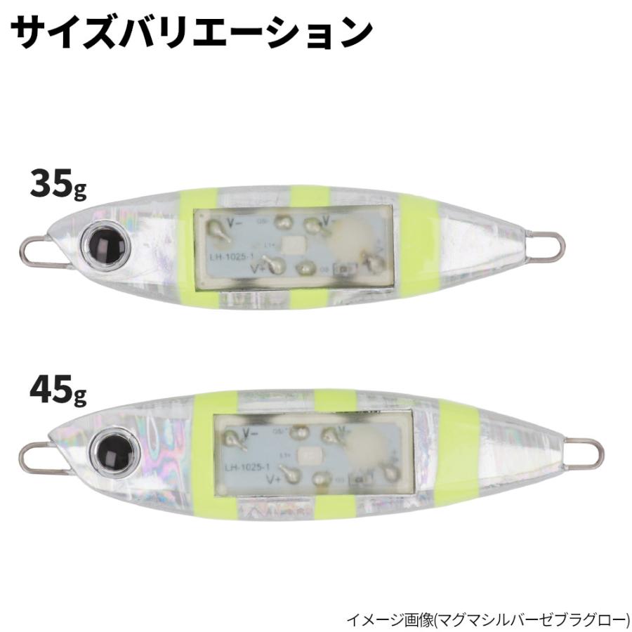 ジグ XOOX フラッシュメタル 35g アカキン【ゆうパケット】｜point-i｜04