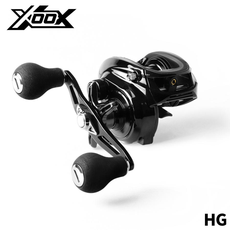 現品限り】 ベイトリール XOOX グレオーラ HG 右ハンドル : 釣具の